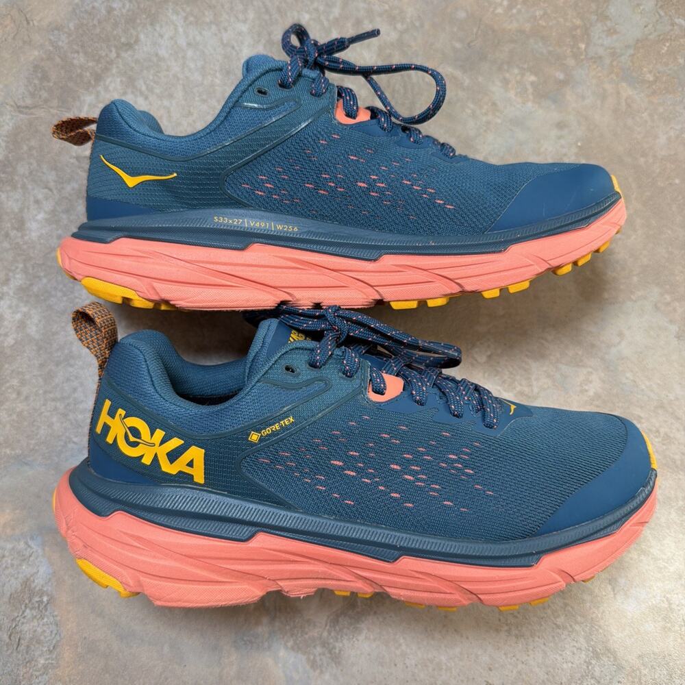 Hoka One One Challenger ATR 6 GTX Shoes Womens Size 6.5B Trail Running Sneakers